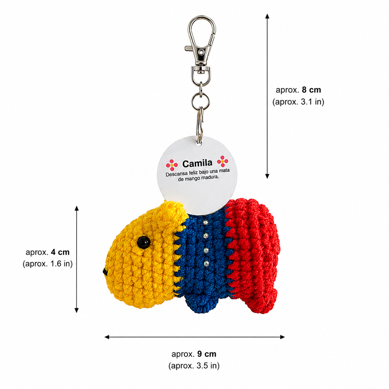 Camila – Bag Charm Capybara