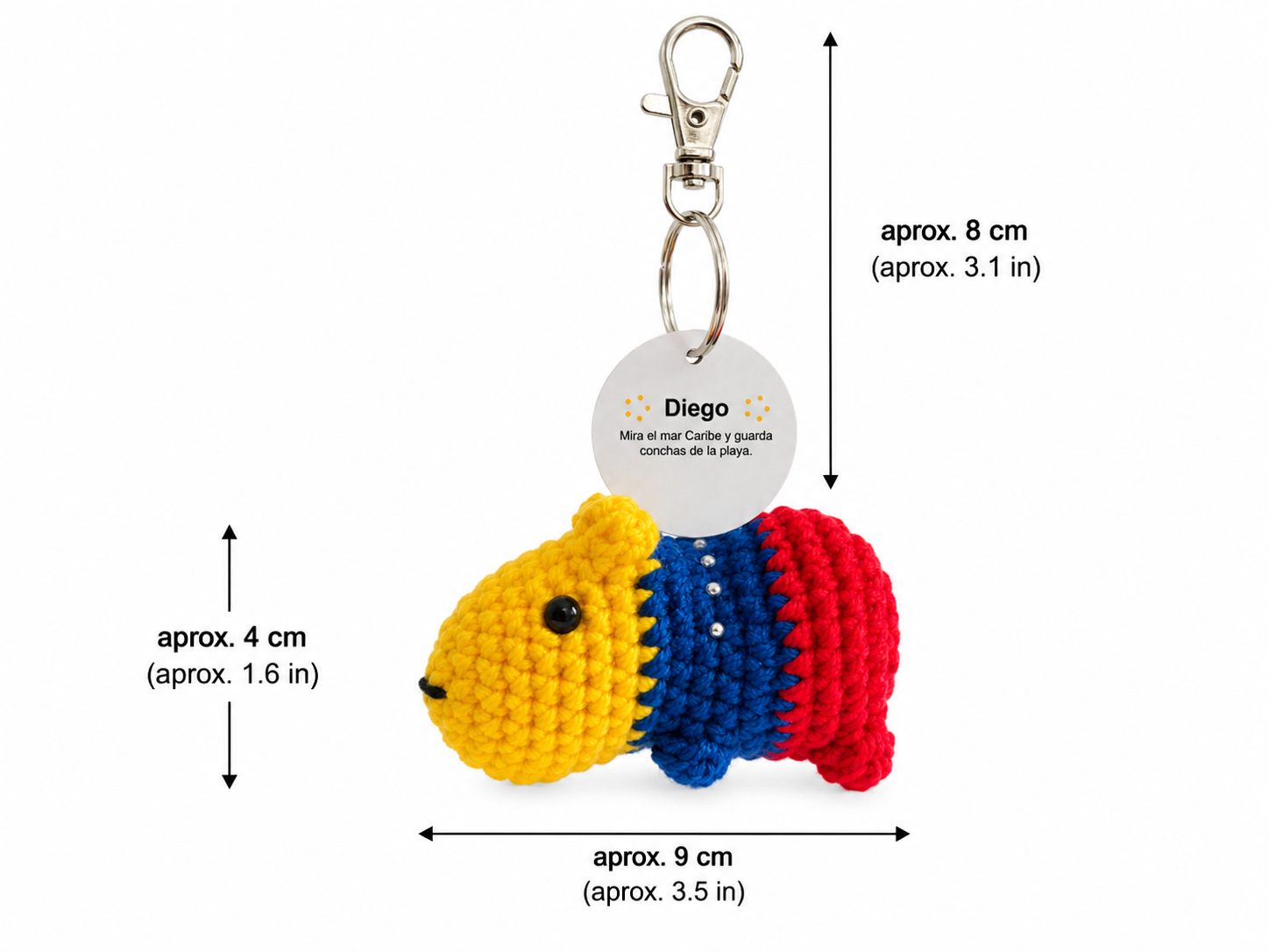 Diego – Bag Charm Capybara