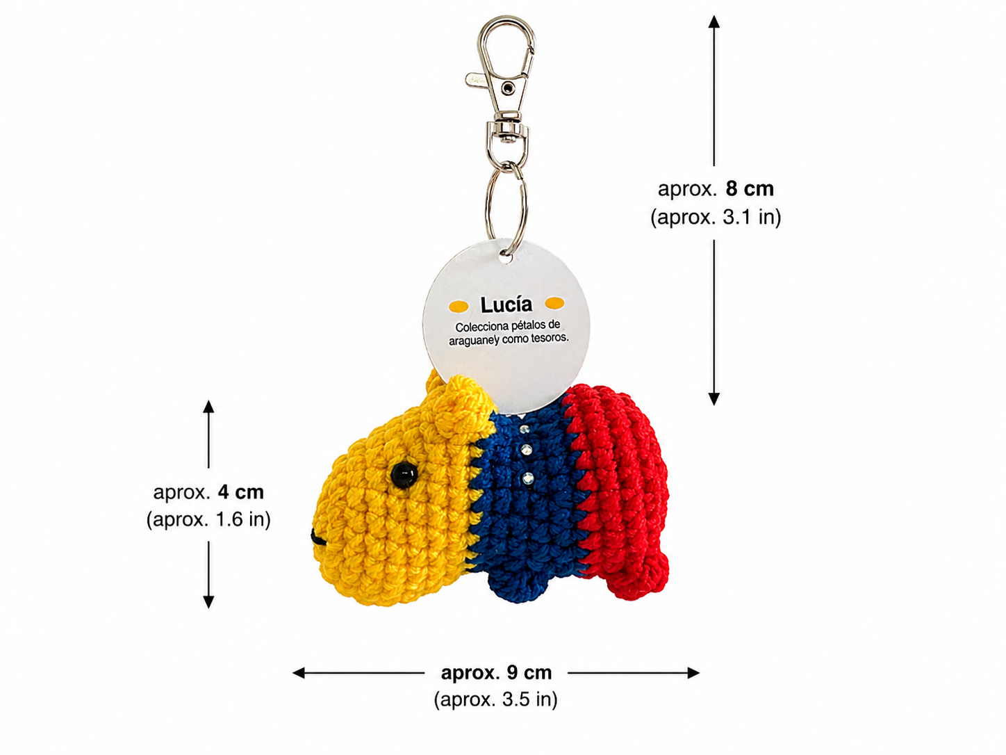 Lucia – Bag Charm Capybara