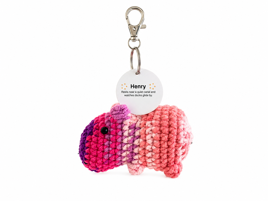 Henry  – Bag Charm Capybara
