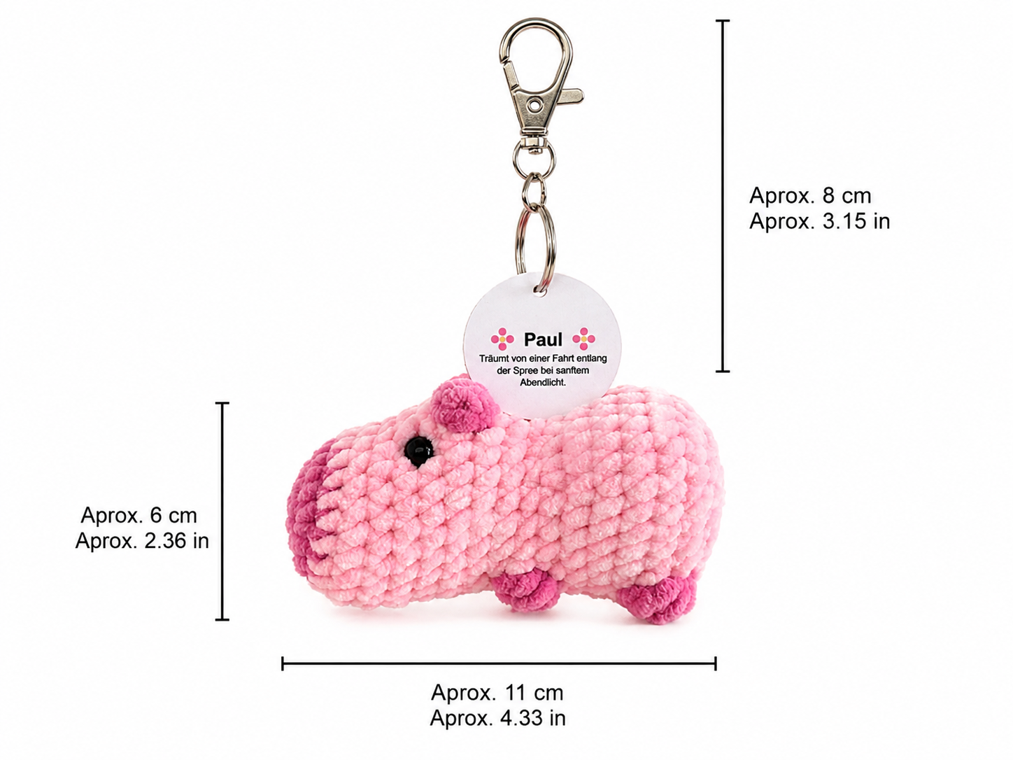 Paul  – Bag Charm Capybara