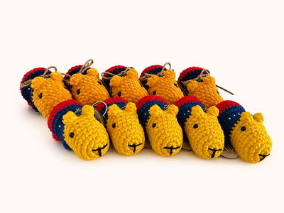 Venezuelan Bag Charms & Baby Capybaras